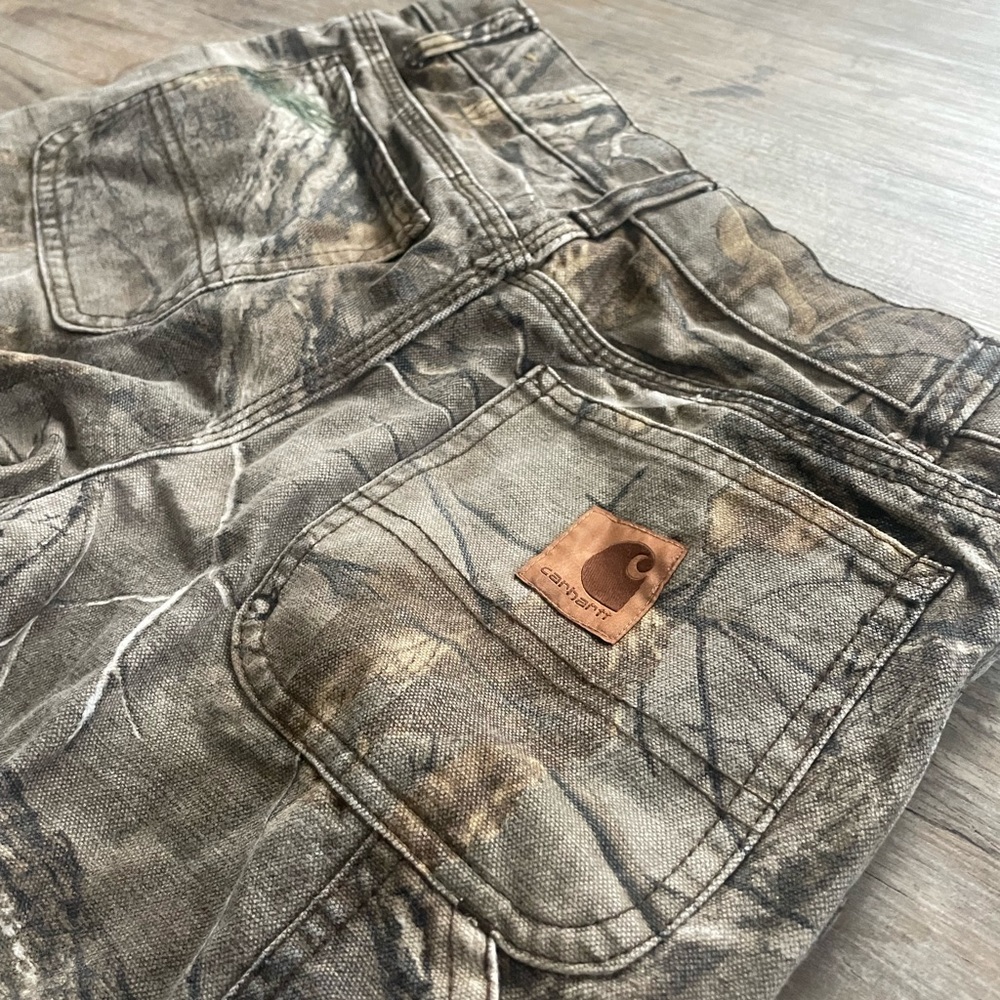 Kids Carhartt Camo Pants